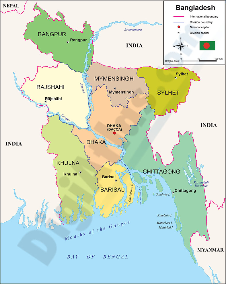 my travel map bangladesh