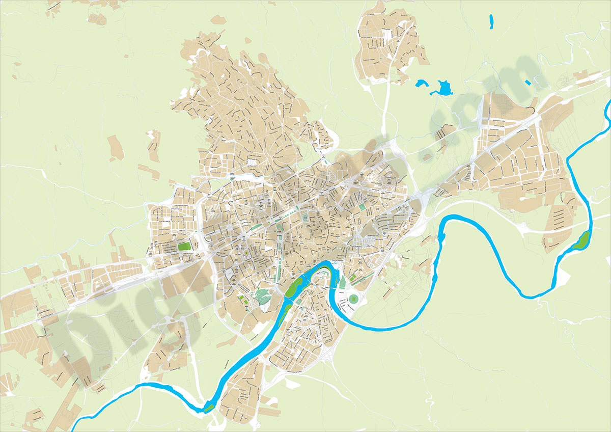 Córdoba - plano callejero