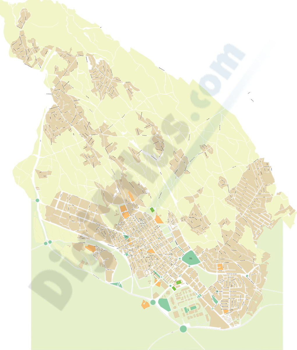 San Vicente del Raspeig (Alicante) - city map