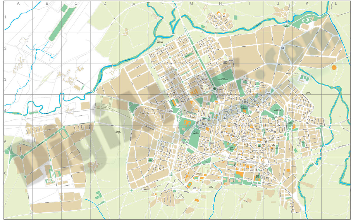Vitoria-Gasteiz - plano callejero