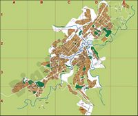 Alcoi (Alcoy) city map