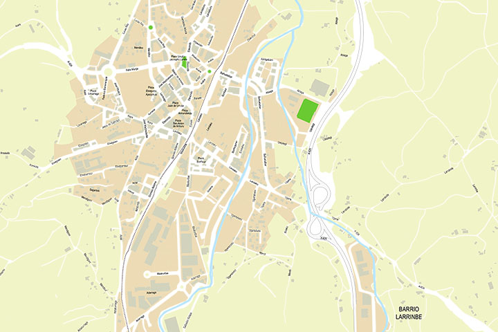 Amurrio & Ondategi - city maps