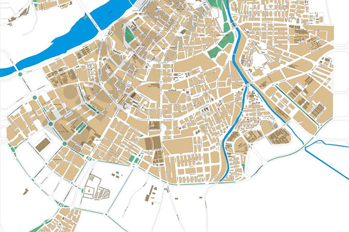 Badajoz - plano callejero