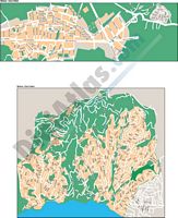Benissa city map