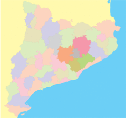  Mapa de Catalunya (Cataluña)