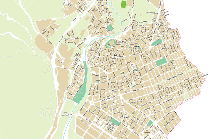 Elda (Alicante) - city map