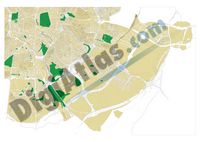 Madrid SE - city map